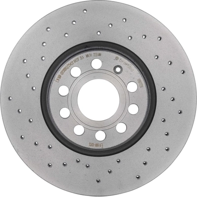 Front Disc Brake Rotor by BREMBO - 09.9772.1X (1 Qty) pa2