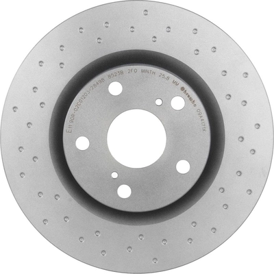Front Disc Brake Rotor by BREMBO - 09.A417.1X (1 Qty) pa2