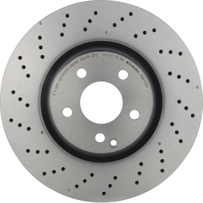 Front Disc Brake Rotor by BREMBO - 09.A732.11 (1 Qty) pa25