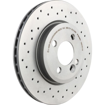 Front Disc Brake Rotor by BREMBO - 09.A761.1X (1 Qty) pa1