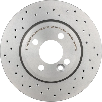 Front Disc Brake Rotor by BREMBO - 09.A761.1X (1 Qty) pa2