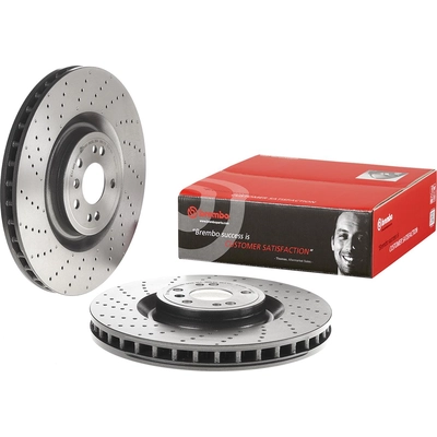 Front Disc Brake Rotor by BREMBO - 09.A960.21 (1 Qty) pa1