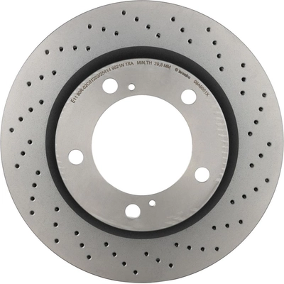 Front Disc Brake Rotor by BREMBO - 09.A966.1X (1 Qty) pa2