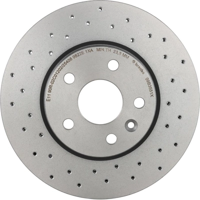 Front Disc Brake Rotor by BREMBO - 09.B355.1X (1 Qty) pa2
