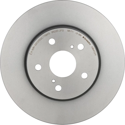 Front Disc Brake Rotor by BREMBO - 09.B452.11 (1 Qty) pa26