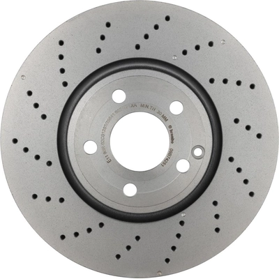 Front Disc Brake Rotor by BREMBO - 09.B742.51 (1 Qty) pa26