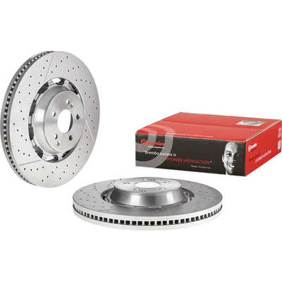 Front Disc Brake Rotor by BREMBO - 09.C127.33 (1 Qty) pa1