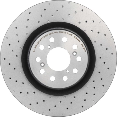 Front Disc Brake Rotor by BREMBO - 09.C338.11 (1 Qty) pa2