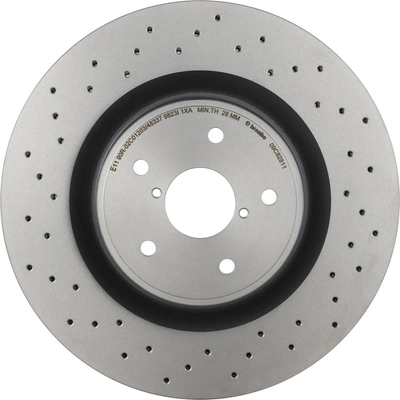 Front Disc Brake Rotor by BREMBO - 09.C828.11 (1 Qty) pa26
