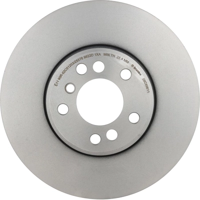 Front Disc Brake Rotor by BREMBO - 09.C896.11 (1 Qty) pa2