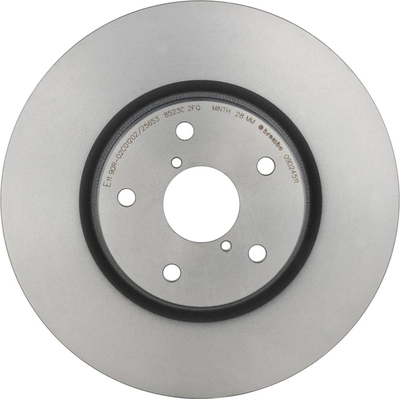 Front Disc Brake Rotor by BREMBO - 09.D245.11 (1 Qty) pa2