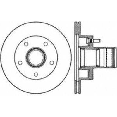 Disque de frein � disque avant par CENTRIC PARTS - 121.79007 pa1