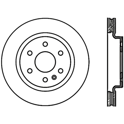 CENTRIC PARTS - 320.66069 - Front Disc Brake Rotor pa2