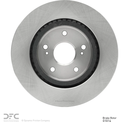 DYNAMIC FRICTION COMPANY - 600-01014 - Front Disc Brake Rotor pa2