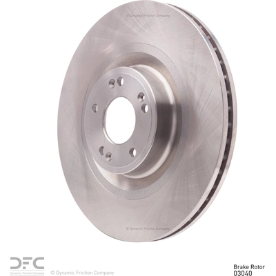 Front Disc Brake Rotor by DYNAMIC FRICTION COMPANY - 600-03040 pa1