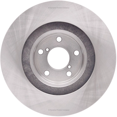 Disque de frein à disque avant par DYNAMIC FRICTION COMPANY - 600-13033 pa6