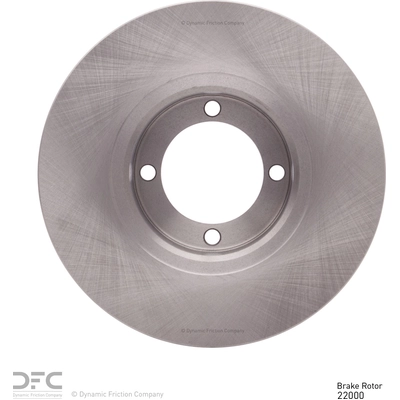 DYNAMIC FRICTION COMPANY - 600-22000 - Front Disc Brake Rotor pa5