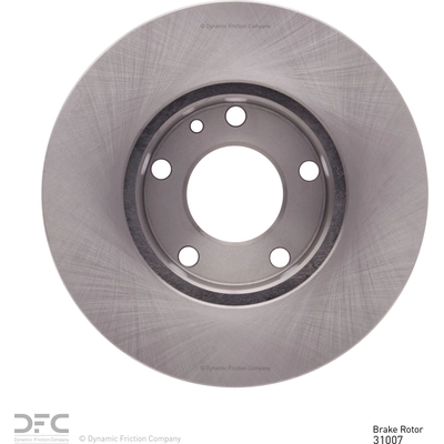 DYNAMIC FRICTION COMPANY - 600-31007 - Front Disc Brake Rotor pa2