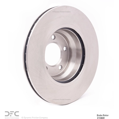 Front Disc Brake Rotor by DYNAMIC FRICTION COMPANY - 600-31069 pa2