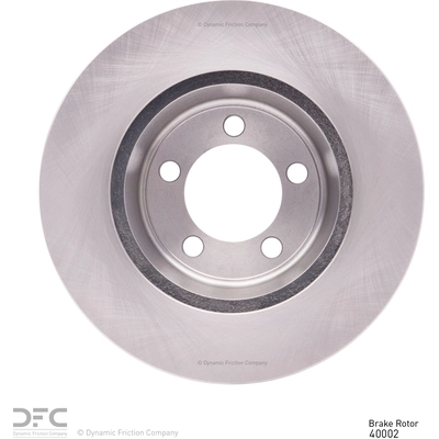 DYNAMIC FRICTION COMPANY - 600-40002 - Front Disc Brake Rotor pa1