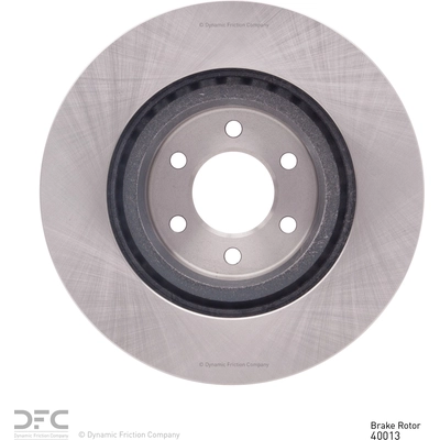 DYNAMIC FRICTION COMPANY - 600-40013 - Front Disc Brake Rotor pa3