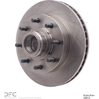 DYNAMIC FRICTION COMPANY - 600-48013 - Front Disc Brake Rotor pa2