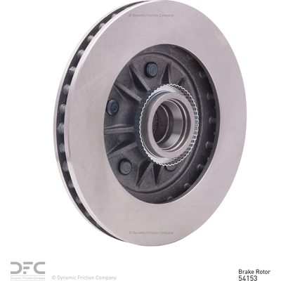 Front Disc Brake Rotor by DYNAMIC FRICTION COMPANY - 600-54153 pa2