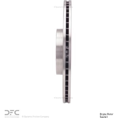 Front Disc Brake Rotor by DYNAMIC FRICTION COMPANY - 600-54261 pa1