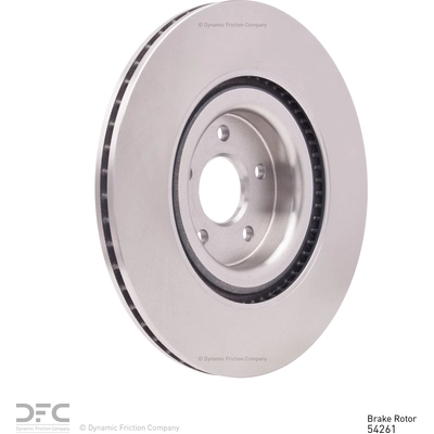 Front Disc Brake Rotor by DYNAMIC FRICTION COMPANY - 600-54261 pa2