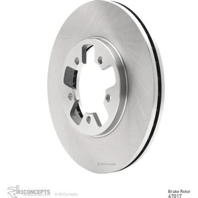 DYNAMIC FRICTION COMPANY - 600-67017 - Front Disc Brake Rotor pa2