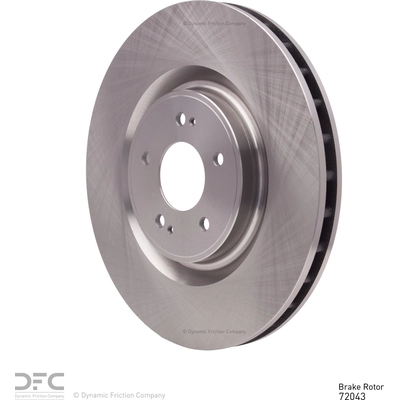 DYNAMIC FRICTION COMPANY - 600-72043 - Front Disc Brake Rotor pa4