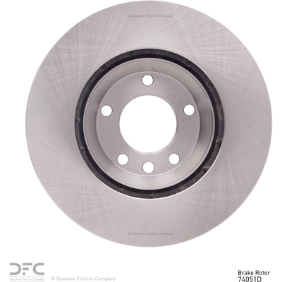 DYNAMIC FRICTION COMPANY - 600-74051D - Front Disc Brake Rotor pa2