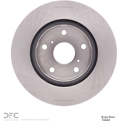 DYNAMIC FRICTION COMPANY - 600-76040 - Front Disc Brake Rotor pa3