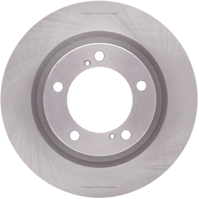 Front Disc Brake Rotor by DYNAMIC FRICTION COMPANY - 600-76136 pa1