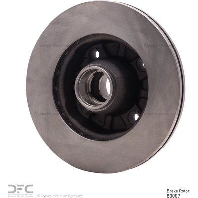 Front Disc Brake Rotor by DYNAMIC FRICTION COMPANY - 600-80007 pa2