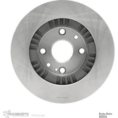 DYNAMIC FRICTION COMPANY - 600-80034 - Front Disc Brake Rotor pa2