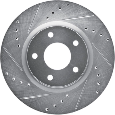 Front Disc Brake Rotor by DYNAMIC FRICTION COMPANY - 631-67066L pa1