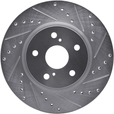 Front Disc Brake Rotor by DYNAMIC FRICTION COMPANY - 631-76055L pa1