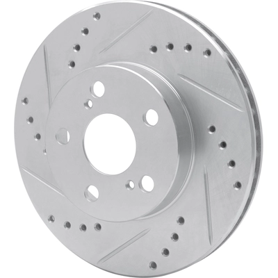 Front Disc Brake Rotor by DYNAMIC FRICTION COMPANY - 631-76077L pa1