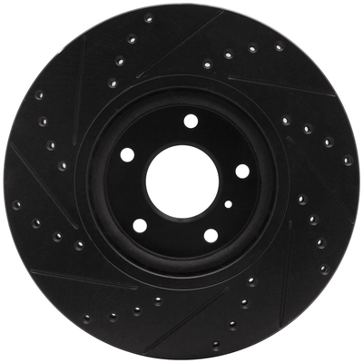 Disque de frein à disque avant de DYNAMIC FRICTION COMPANY - 633-67052R pa5