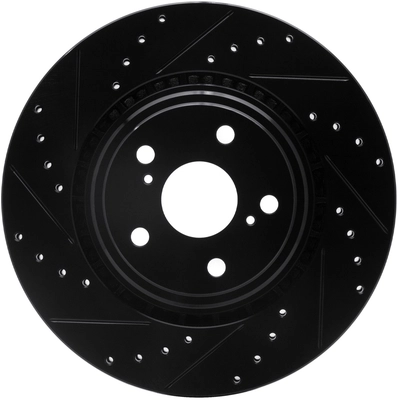 Front Disc Brake Rotor by DYNAMIC FRICTION COMPANY - 633-76138L pa1