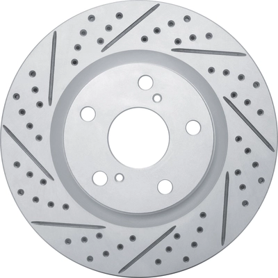 Front Disc Brake Rotor by DYNAMIC FRICTION COMPANY - 830-76080L pa1