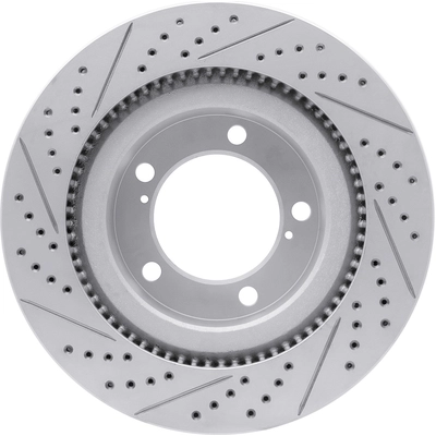 Front Disc Brake Rotor by DYNAMIC FRICTION COMPANY - 830-76136R pa1
