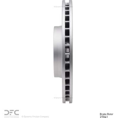 Front Disc Brake Rotor by DYNAMIC FRICTION COMPANY - 900-27041 pa2