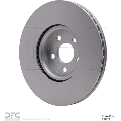 Front Disc Brake Rotor by DYNAMIC FRICTION COMPANY - 900-27059 pa1