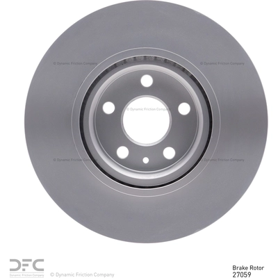 Front Disc Brake Rotor by DYNAMIC FRICTION COMPANY - 900-27059 pa2