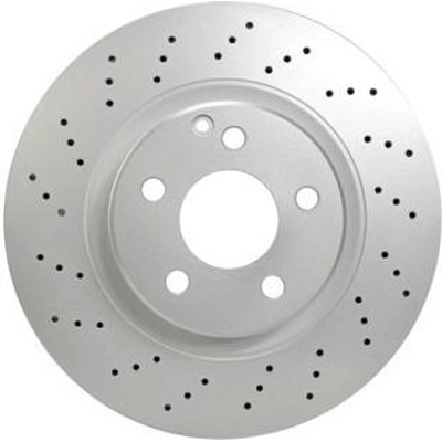 Front Disc Brake Rotor by HELLA PAGID - 355106852 pa9