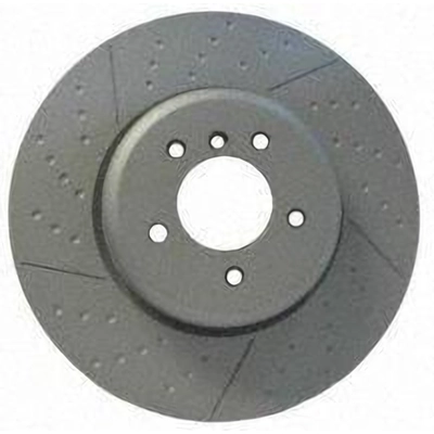 Front Disc Brake Rotor by HELLA PAGID - 355120771 pa8