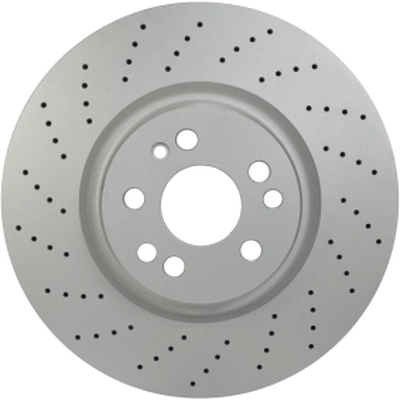 Front Disc Brake Rotor by HELLA PAGID - 355122032 pa12