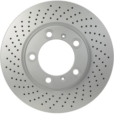 Front Disc Brake Rotor by HELLA PAGID - 355122822 pa10